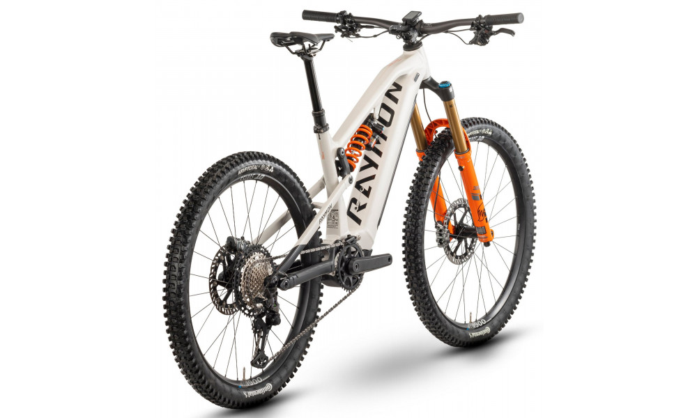 Электрический велосипед Raymon Trailray 180 Ultra 29/27.5" 2025 storm-black-orange - 8