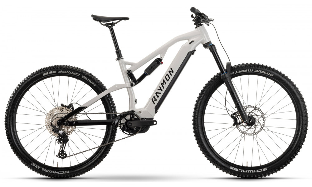 Электрический велосипед Raymon Trailray 150 29" 2025 storm-black-violet - 1
