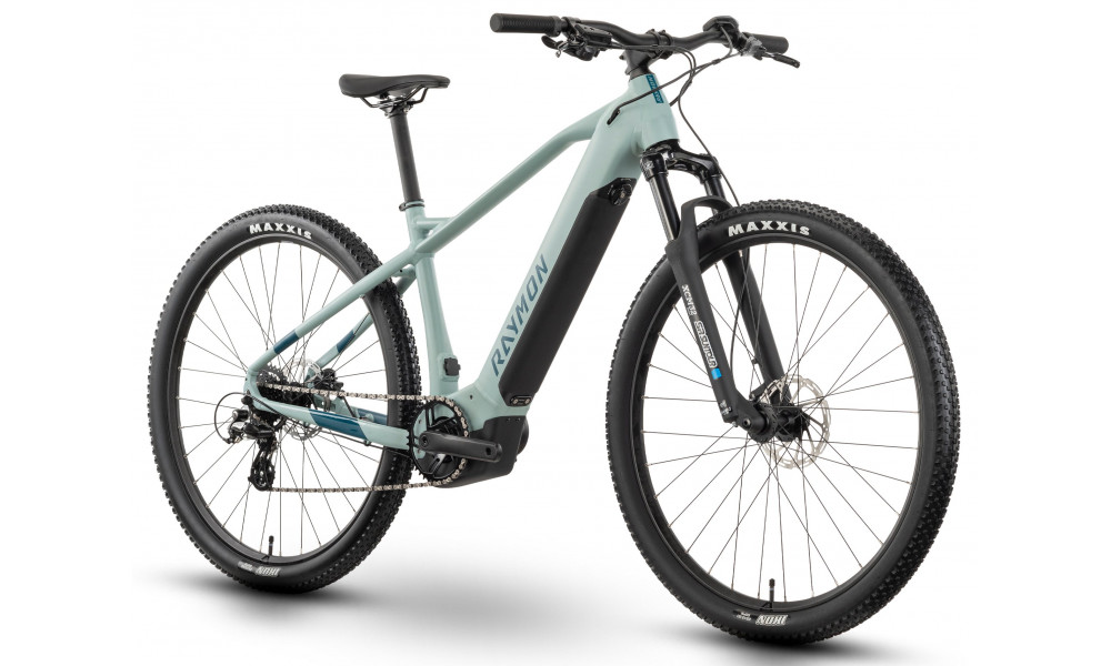 Электрический велосипед Raymon Hardray Select 27.5" 2025 mint-jade-cotton - 3