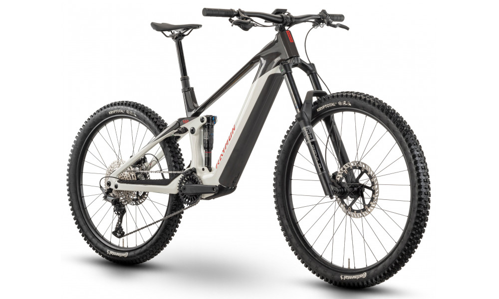 Электрический велосипед Raymon Tarok 29/27.5" 2025 white-carbon-red - 3