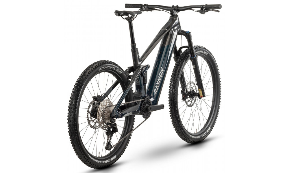 Электрический велосипед Raymon Tarok Pure 29/27.5" 2025 blue-carbon-cotton - 2