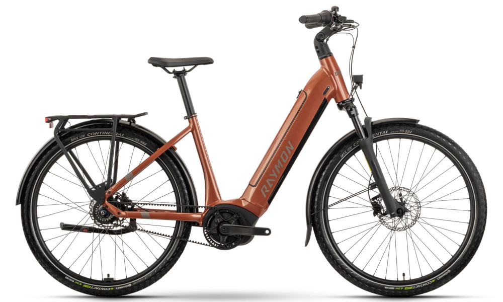 E-bike Raymon Metmo base CB 27.5" 2025 copper-taupe - 1