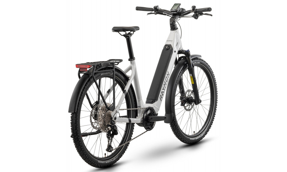 Электрический велосипед Raymon Tourray Pro 800 27.5" 2025 Easy Entry storm-black-kobalt - 2