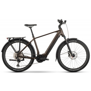 Электрический велосипед Raymon Tourray Ultra 800 27.5" 2025 tenmoku-black Электрический велосипед Raymon Tourray Ultra 800 27.5" 2025 tenmoku-black