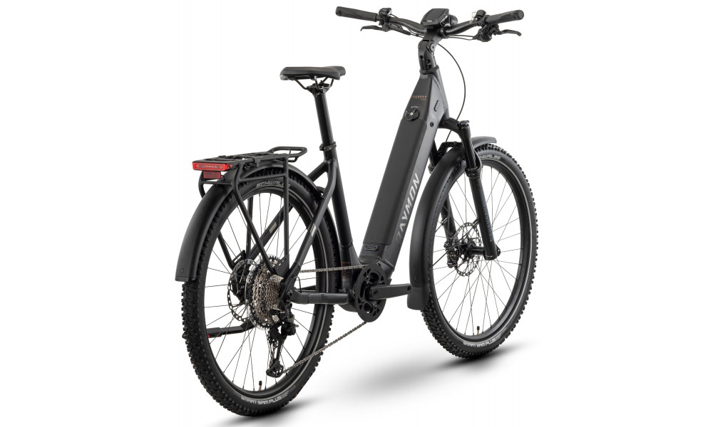Электрический велосипед Raymon Tourray Ultimate 800 27.5" 2025 Easy Entry black-chrome-bronze - 2 Электрический велосипед Raymon Tourray Ultimate 800 27.5" 2025 Easy Entry black-chrome-bronze - 2