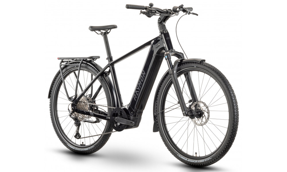 Электрический велосипед Raymon Tahona Pro 800 29" 2025 black stealth - 3