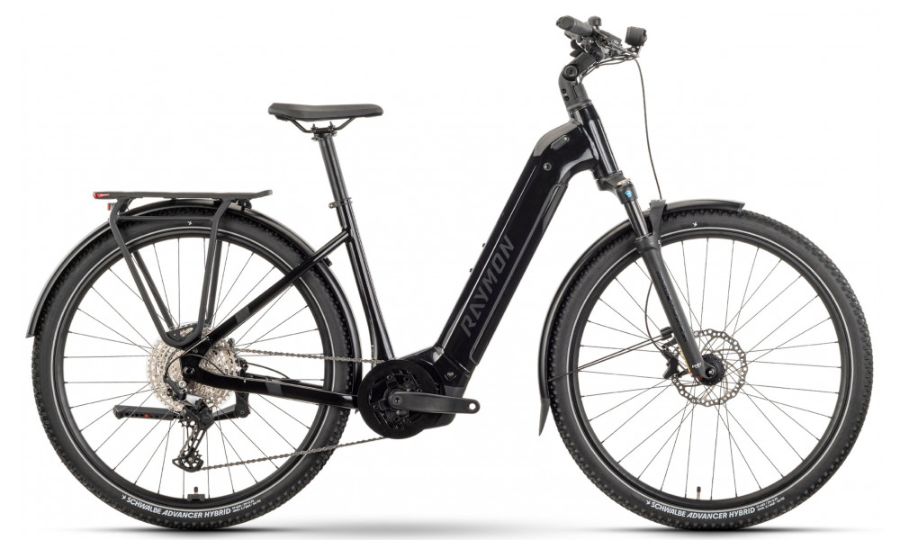 E-bike Raymon Tahona Pro 800 29" 2025 Easy Entry black stealth - 1