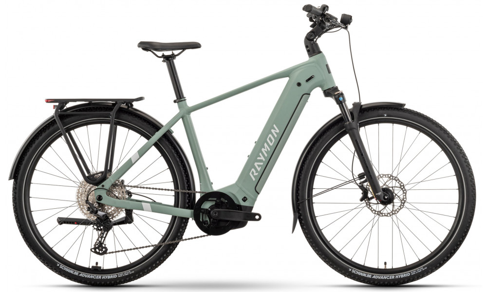 E-bike Raymon Tahona Pro 800 29" 2025 mint-cotton-violet - 1