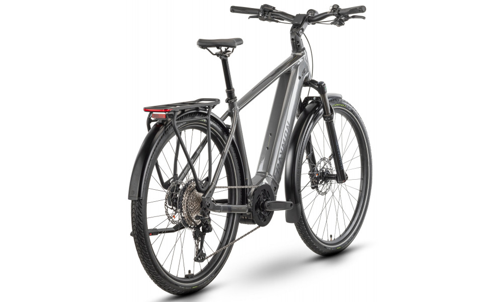 E-bike Raymon Tahona Ultra 800 29" 2025 metalgrey-black-citron - 2