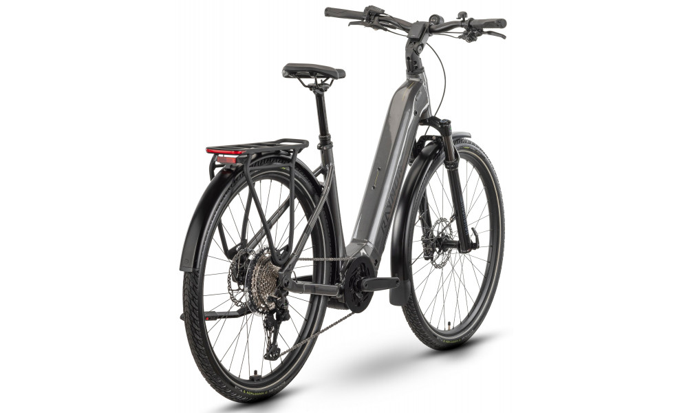 E-bike Raymon Tahona Ultra 800 29" 2025 Easy Entry metalgrey-black-citron - 2