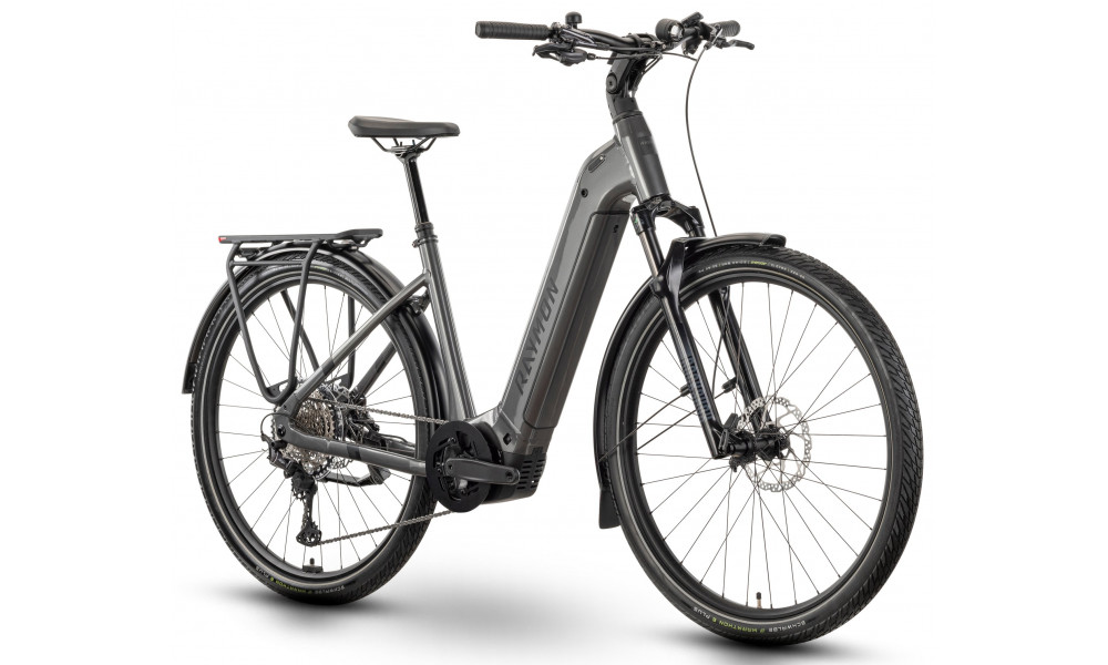 E-bike Raymon Tahona Ultra 800 29" 2025 Easy Entry metalgrey-black-citron - 3