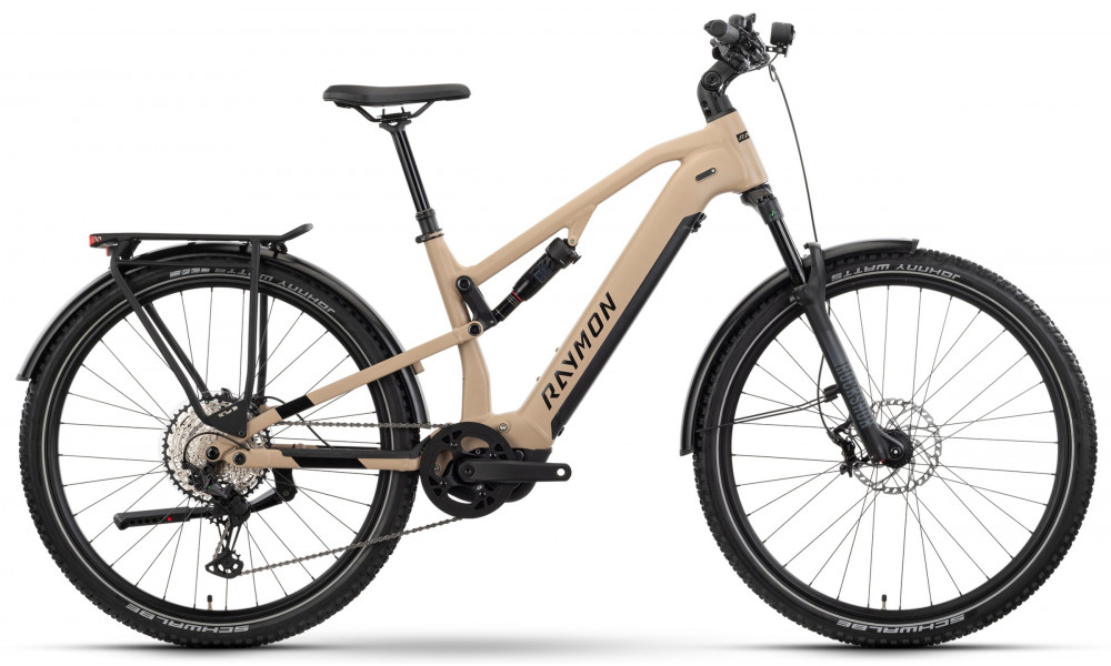 Электрический велосипед Raymon Crossray Ultra 29" 2025 sand-black-honey - 1