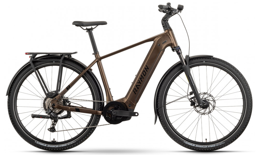 E-bike Raymon Tahona 600 29" 2025 tenmoku-black-honey - 1