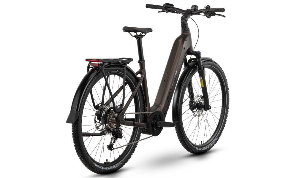Электрический велосипед Raymon Tahona 600 29" 2025 Easy Entry tenmoku-black-honey - 2 Электрический велосипед Raymon Tahona 600 29" 2025 Easy Entry tenmoku-black-honey - 2