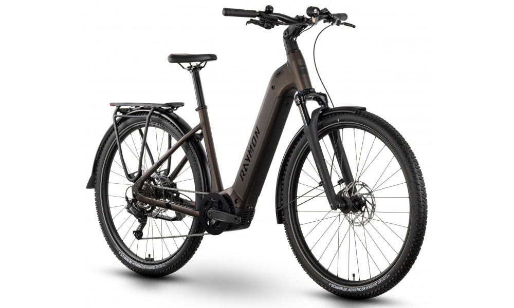 E-bike Raymon Tahona 600 29" 2025 Easy Entry tenmoku-black-honey - 3