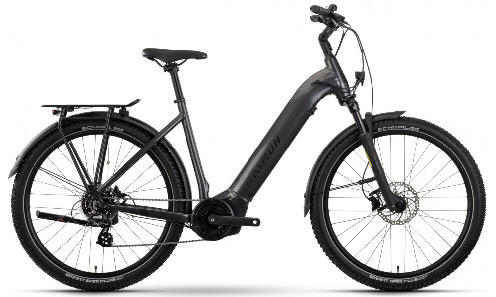 Электрический велосипед Raymon Tourray Select 27.5" 2025 Easy Entry anthracit-black - 1