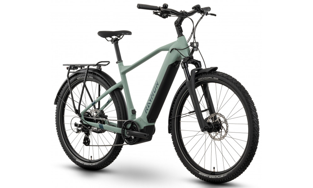 Электрический велосипед Raymon Tourray Select 27.5" 2025 mint-aqua-cotton - 3