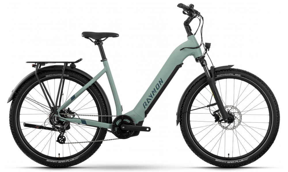 E-bike Raymon Tourray Select 27.5" 2025 Easy Entry mint-aqua-cotton - 1