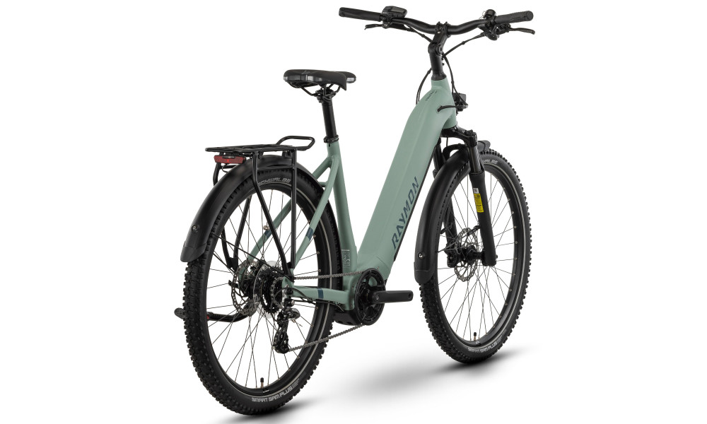 Электрический велосипед Raymon Tourray Select 27.5" 2025 Easy Entry mint-aqua-cotton - 2