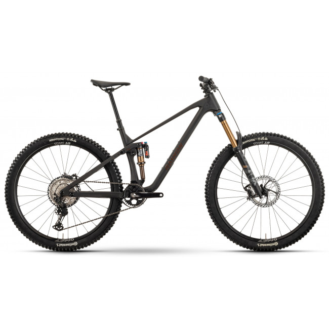 Велосипед Raymon Rokua 170 Ultra 29" 2025 carbon matt