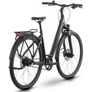 Bicycle Raymon Zayn Ultra 2025 Easy Entry black stealth