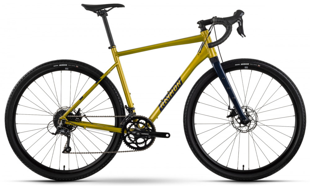 Bicycle Raymon Territ 2025 mustard-steelblue - 1