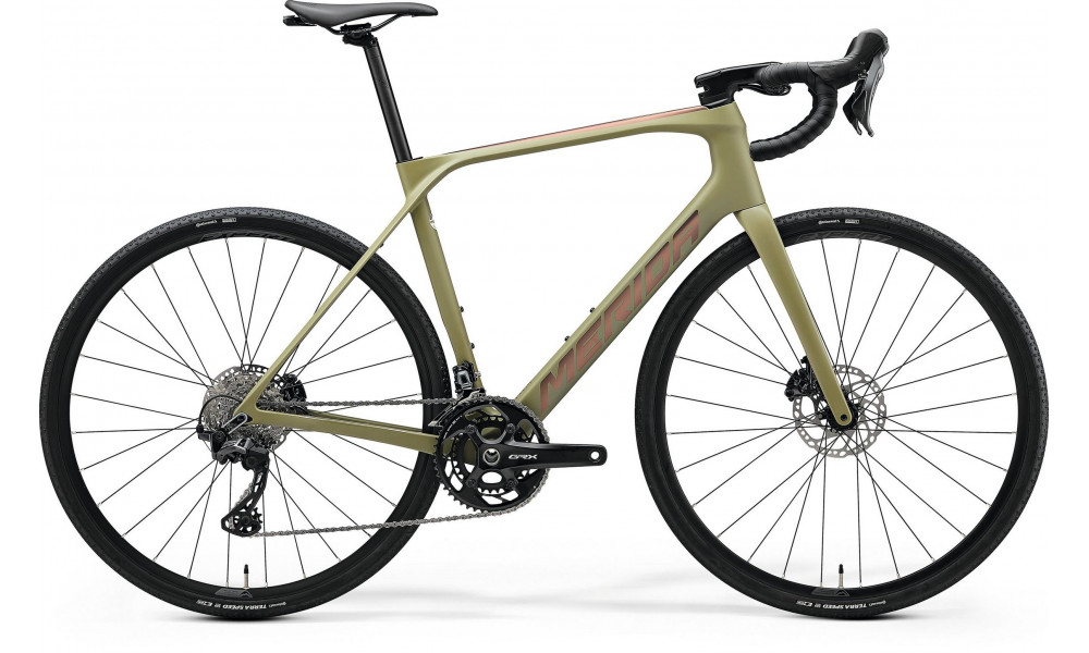 Bicycle Merida Scultura Endurance GR 5000 II2 silk low key green(bronze) 