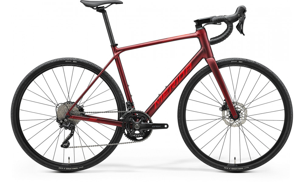 Bicycle Merida Scultura Endurance GR 500 II2 matt burgundy red(race red) 