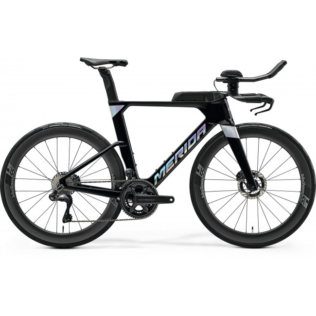Велосипед Merida Time Warp TRI Limited IV1 metallic black(flash bcp)