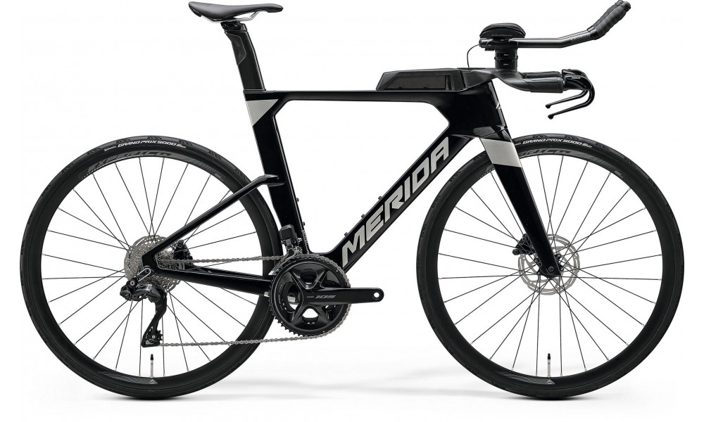 Bicycle Merida Time Warp TRI 5000 IV1 black(titan) 