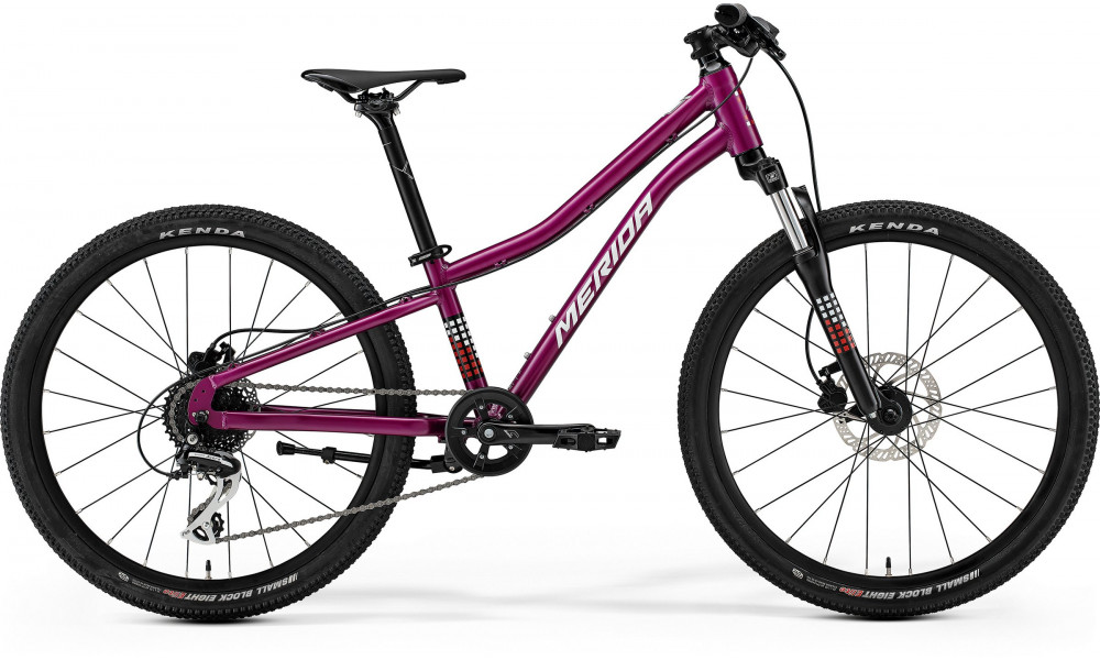 Bicycle Merida Matts J.24 I3 silk purple(wht/red/blk) 