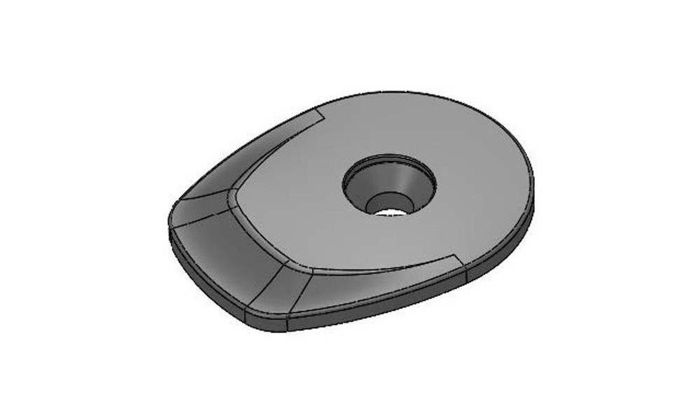 Headset top cap Cube Acros MTB (21-10122) (MY2023- 2025) - 1