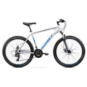 Велосипед Romet Rambler R6.2 26" 2022 silver-blue Велосипед Romet Rambler R6.2 26" 2022 silver-blue