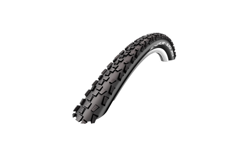 Tire 12" Schwalbe Black Jack HS 407, Active Wired 47-203 Black 