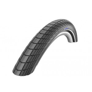 Tire 26" Schwalbe Big Apple HS 430, Active Wired 55-559 / 26x2.15 Black-Reflex