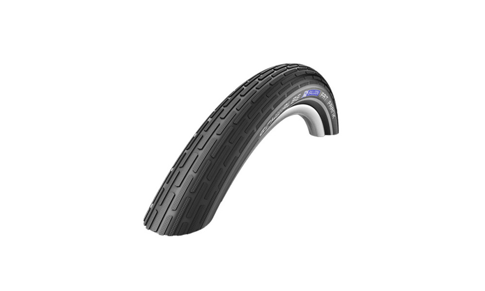 Шина 26" Schwalbe Fat Frank HS 375, Active Wired 60-559 / 26x2.35 Black-Reflex 