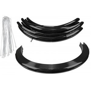 Комплект брызговиков Azimut Ecotech 28" 51mm black OEM (minimum order quantity - 10 pcs.)