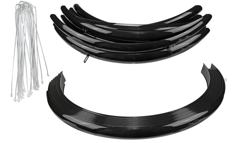 Комплект брызговиков Azimut Ecotech 28" 51mm black OEM (minimum order quantity - 10 pcs.) - 1