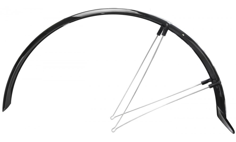 Комплект брызговиков Azimut Rapido 28" 51mm w/ mudflap black OEM (minimum order quantity - 10 pcs.) - 2