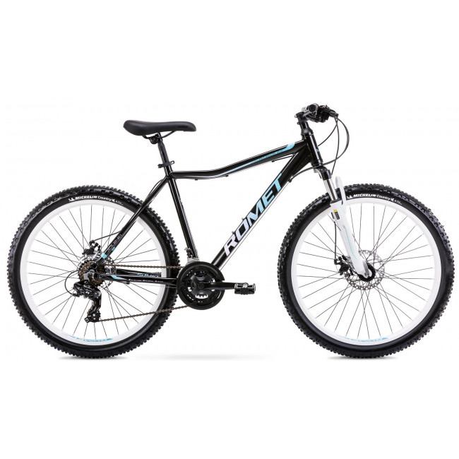 Bicycle Romet Jolene 6.2 2025 black-green-violet