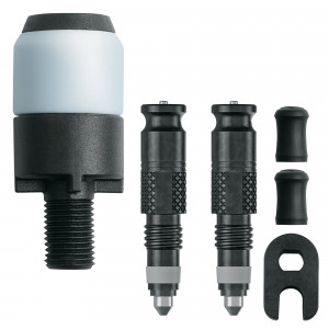 Pump adapter Schwalbe Clik (SCV) valve with conversion valve set