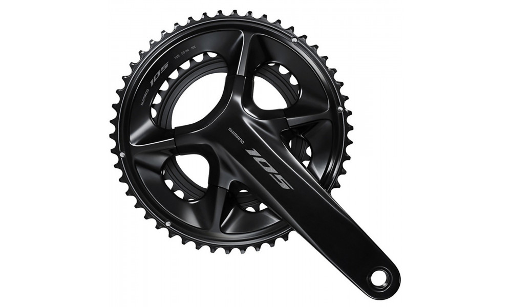 Блок передних звезд Shimano 105 FC-R7100 172.5mm 2x12-speed 52-36T - 1