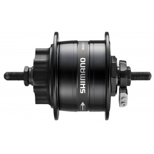 Hub dynamo Shimano Nexus DH-3D32 6V 3W 100x140mm 6-bolt 32H nut black