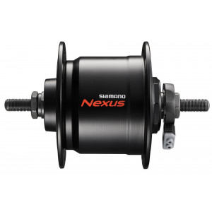 Hub dynamo Shimano NEXUS DH-C3000-2N-NT 6V 2.4W 100x140mm 32H nut black