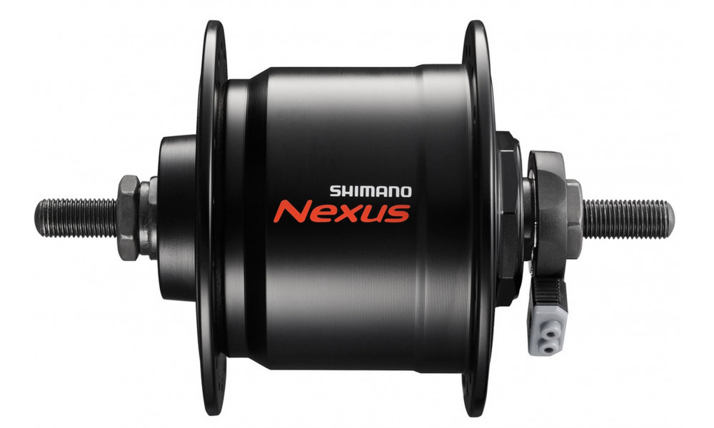 ???????? ?????? ?????? Shimano NEXUS DH-C3000-3N-NT 6V 3.0W 100x140mm 32H nut black 