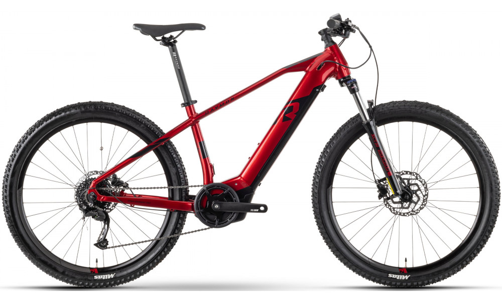 E-bike Raymon HardRay E 4.0 27.5" dark red - 2