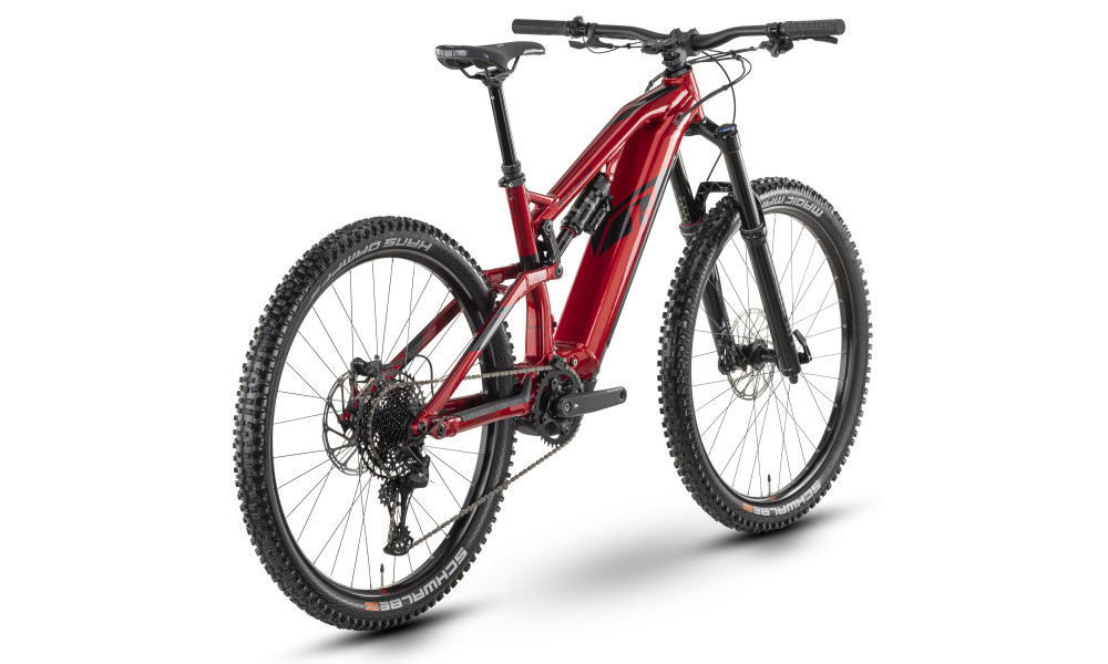 ????????????? ????????? Raymon TrailRay 160E 10.0 29" dark red-black - 2