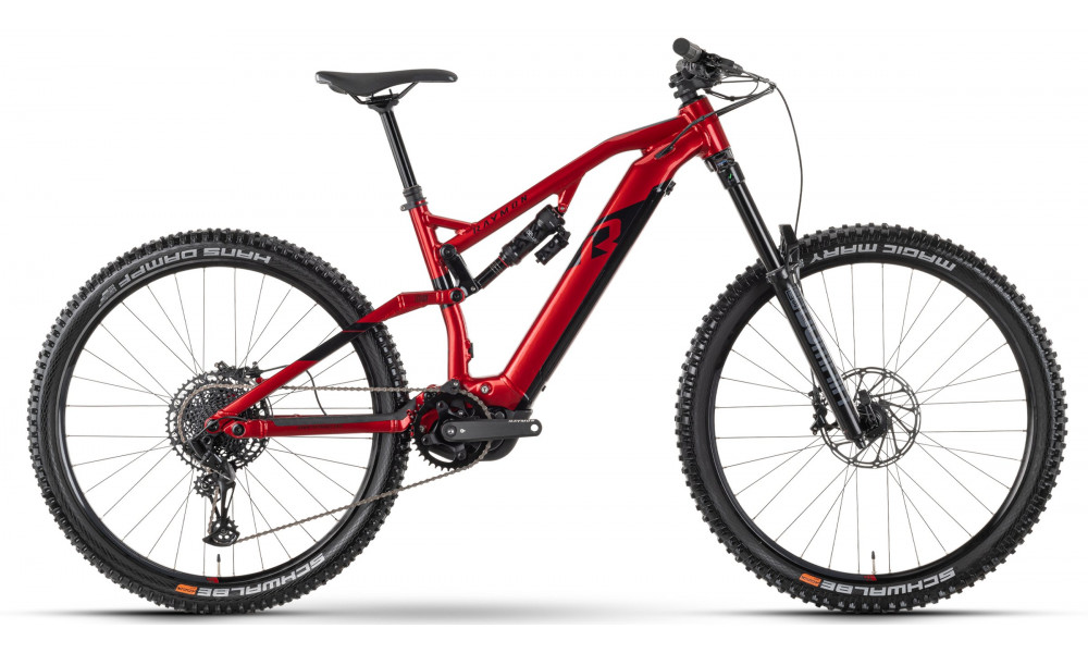 ????????????? ????????? Raymon TrailRay 160E 10.0 29" dark red-black - 3