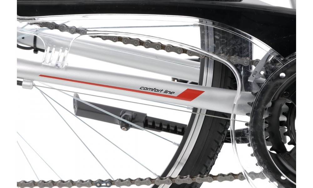 Bicycle Romet Wagant 28" 2022 silver-red - 18