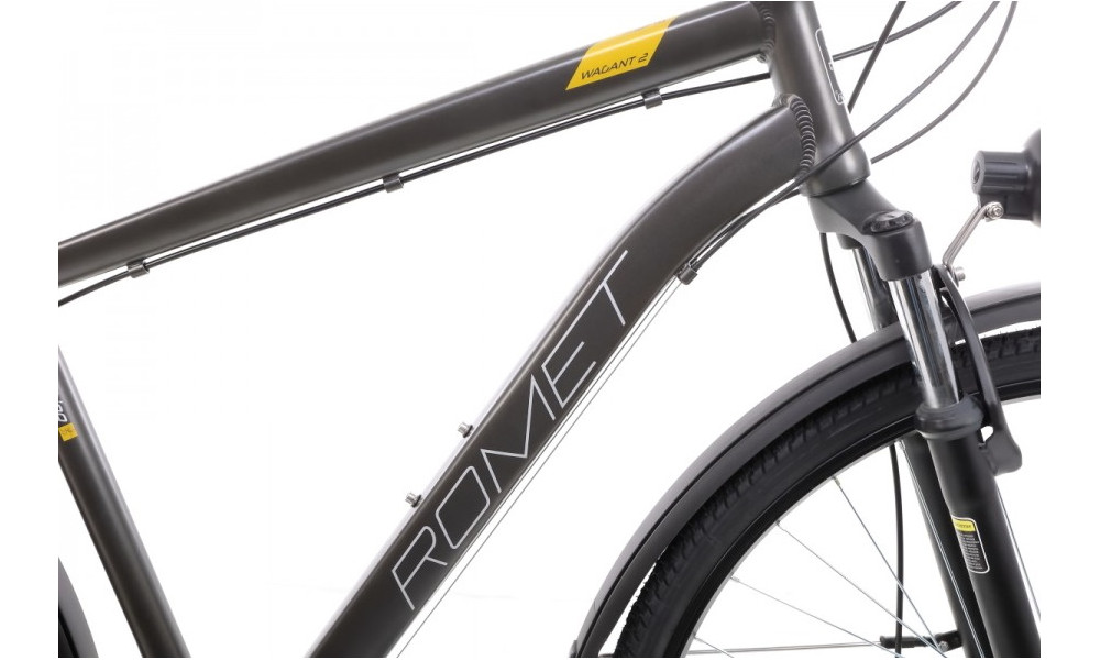 Bicycle Romet Wagant 2 28" 2022 graphite-gold - 19